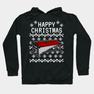 Marimba Ugly Christmas Marimbist Musician Xmas 2022 Hoodie